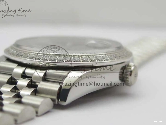 MiroTime 1228 DateJust 36 SS 126284 BP Maker 1:1 Best Edition New Blue Dial on Jubilee Bracelet Neat 2523